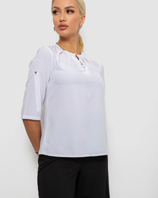 Блуза однотонна 230R1121-10