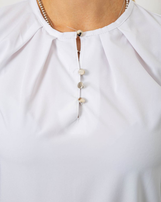 Блуза однотонна 230R1121-10