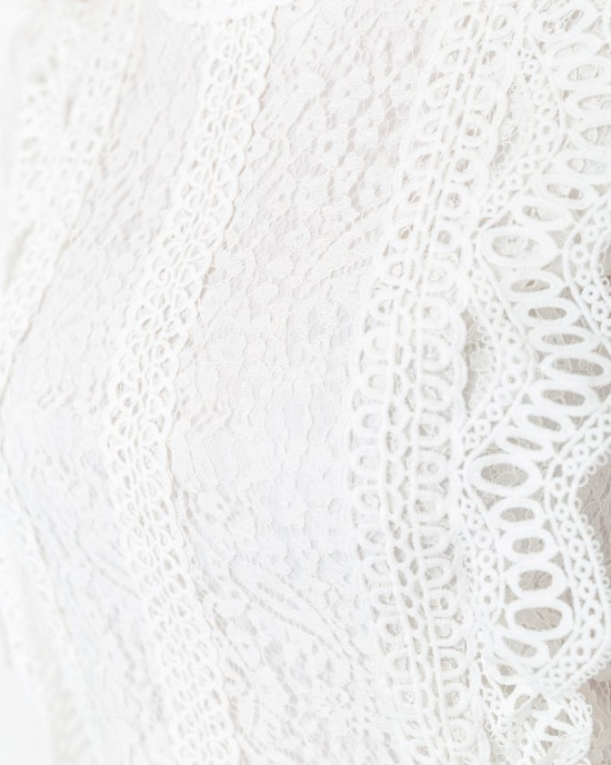 Блуза жіноча гіпюрова класична 204R150