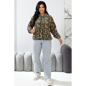 Бомбер жіночий з капюшоном 257R48