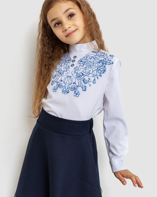 Блуза для дівчаток ошатна 172R025