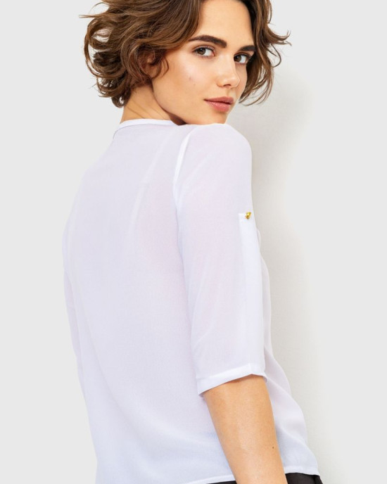 Блуза однотонна 230R1121-1