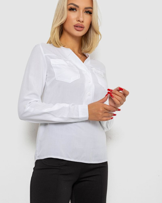 Блуза однотонна 230RR-96-U-1 -уцінка