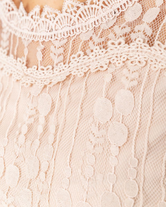 Блуза жіноча класична гіпюрова 204R156