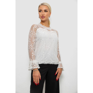 Блуза жіноча класична гіпюрова 204R156