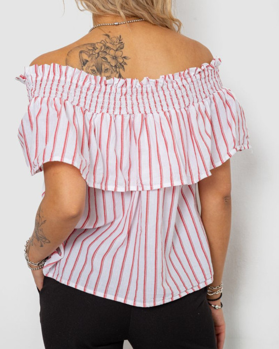 Блуза в смужку 244R302-1