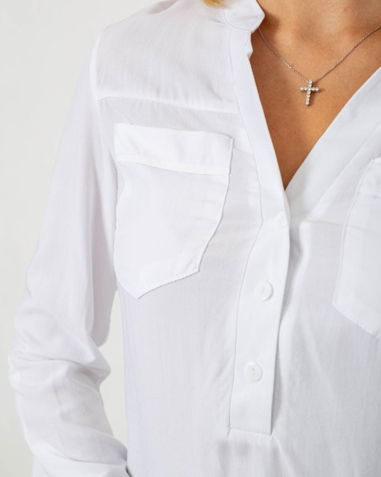 Блуза однотонна 230RR-96