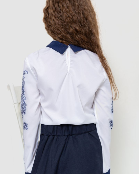 Блуза для девочек нарядная 172R026