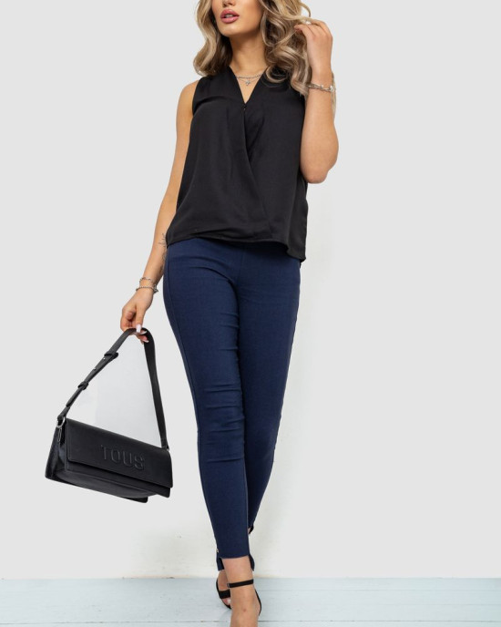 Блуза без рукавів шифон 244R061