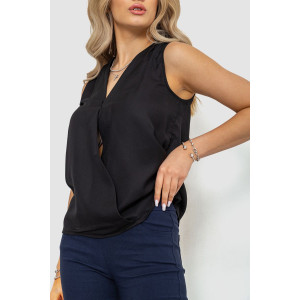 Блуза без рукавів шифон 244R061