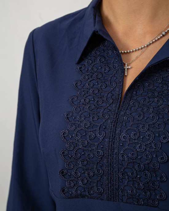 Блуза однотонна 230R70-1