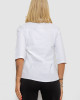 Блуза однотонная 230R96-13_Белый