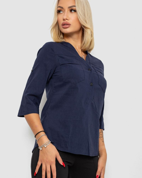 Блуза однотонна 230R96-15