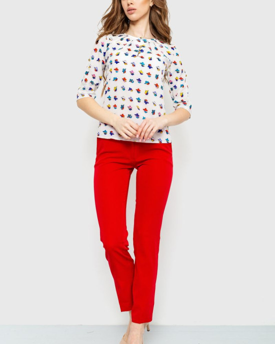 Блуза з принтом 230R1121