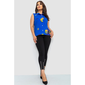 Блуза без рукавів з принтом 102R068-6