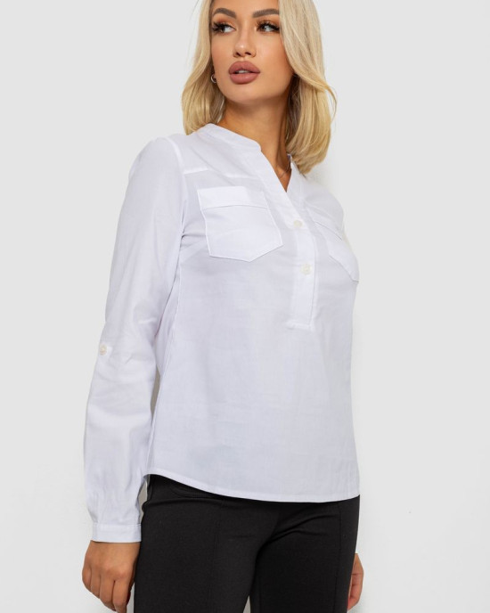 Блуза однотонная 230R96-10