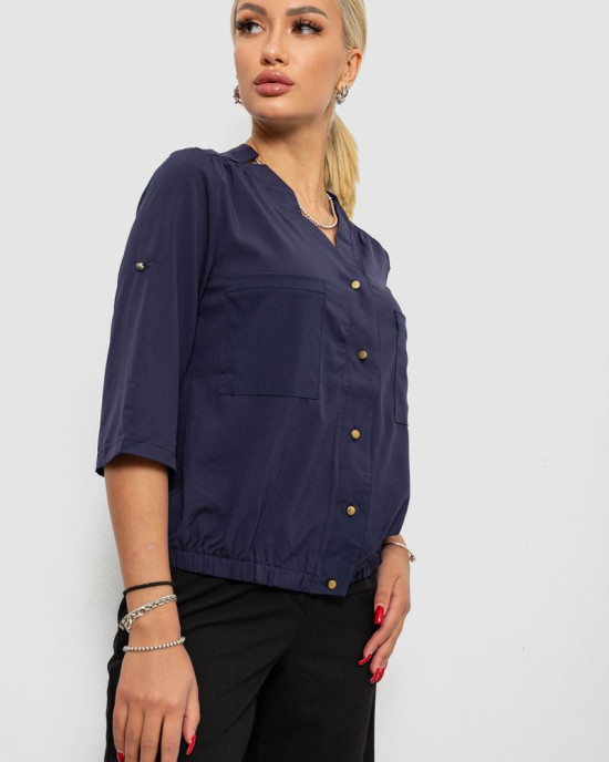 Блуза однотонна 230R91-1