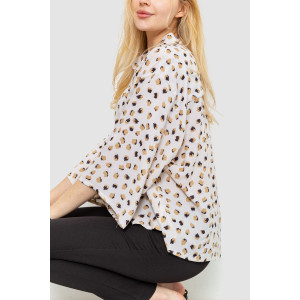 Блуза класична вільного крою 102R332