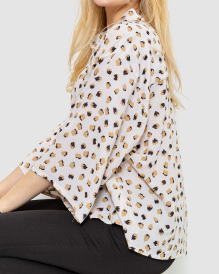 Блуза класична вільного крою 102R332