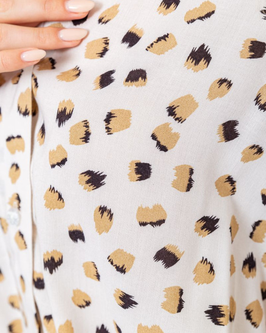 Блуза класична вільного крою 102R332