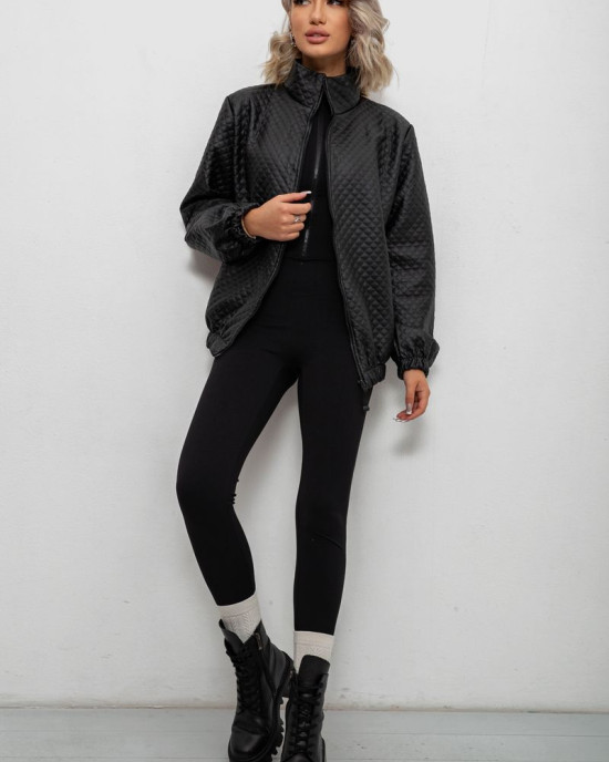 Бомбер жіночий з принтом 257R72