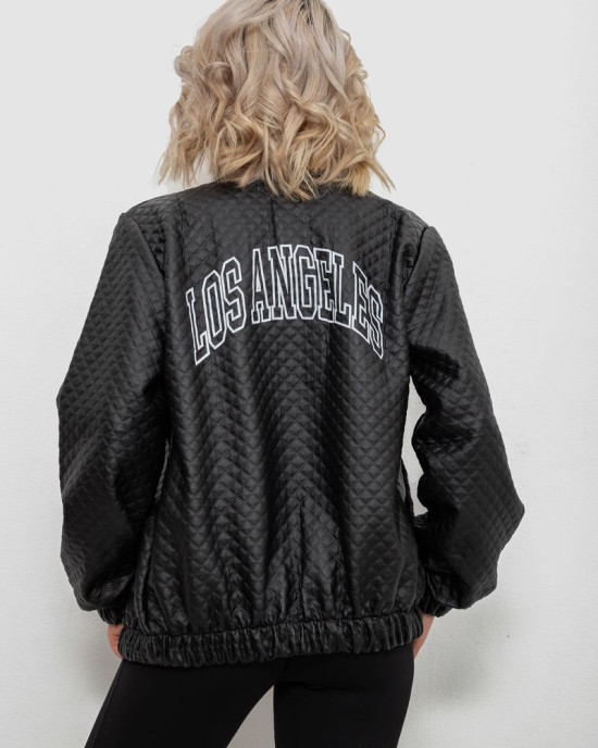 Бомбер жіночий з принтом 257R72