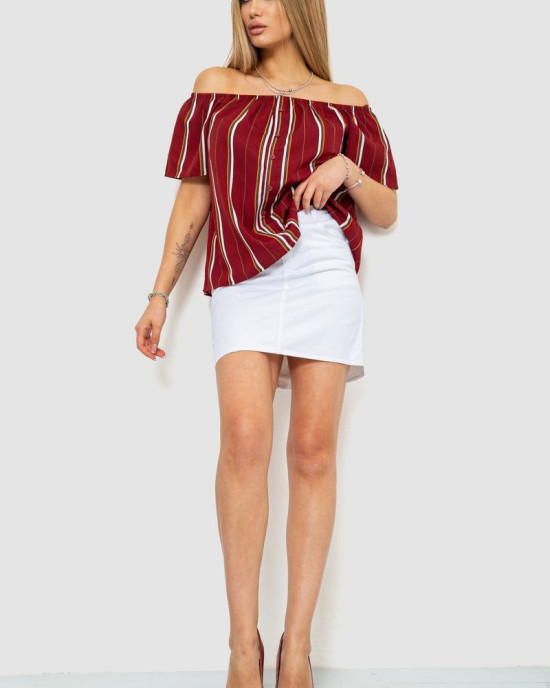 Блуза в смужку 244R088-1