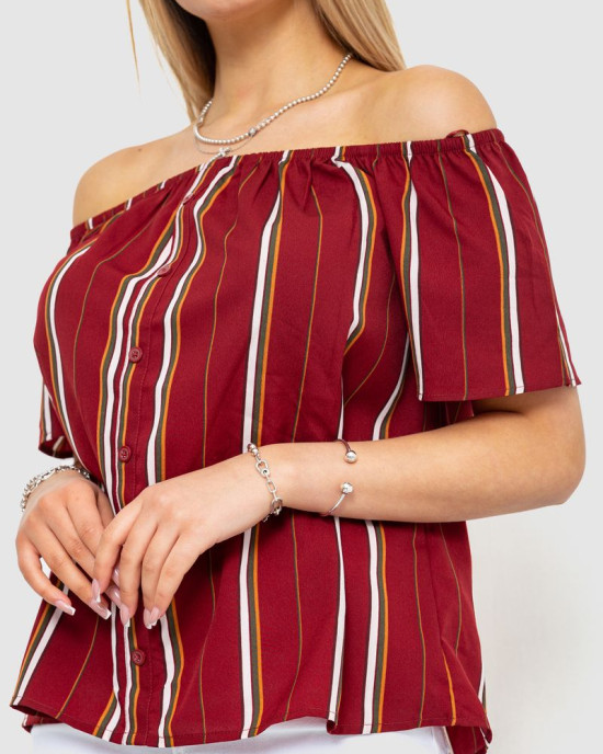 Блуза в смужку 244R088-1