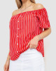 Блуза в смужку 244R088-1
