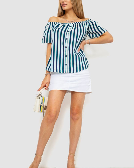 Блуза в смужку 244R088-1