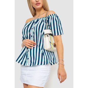 Блуза в смужку 244R088-1