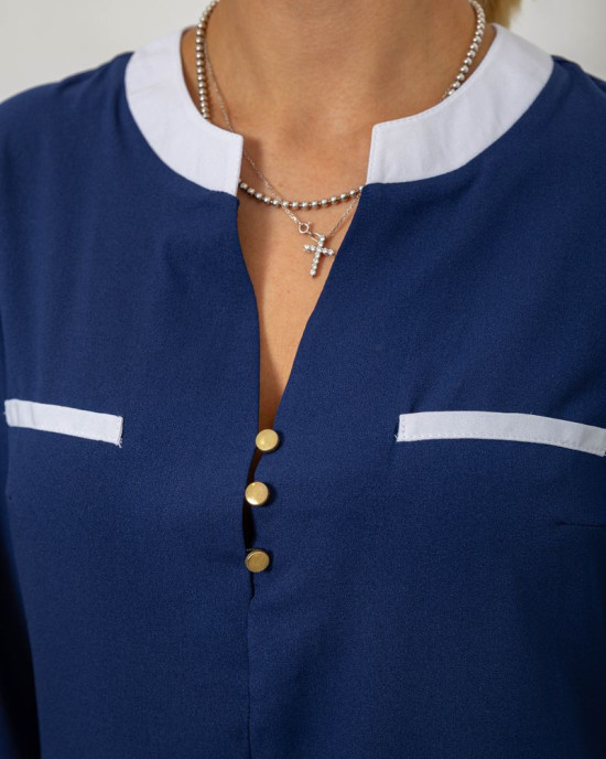 Блуза класична 230R051