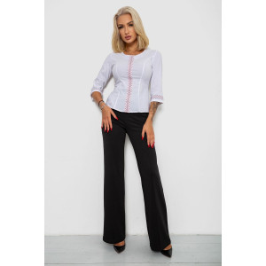 Блуза класична з вишивкою 230R03-2