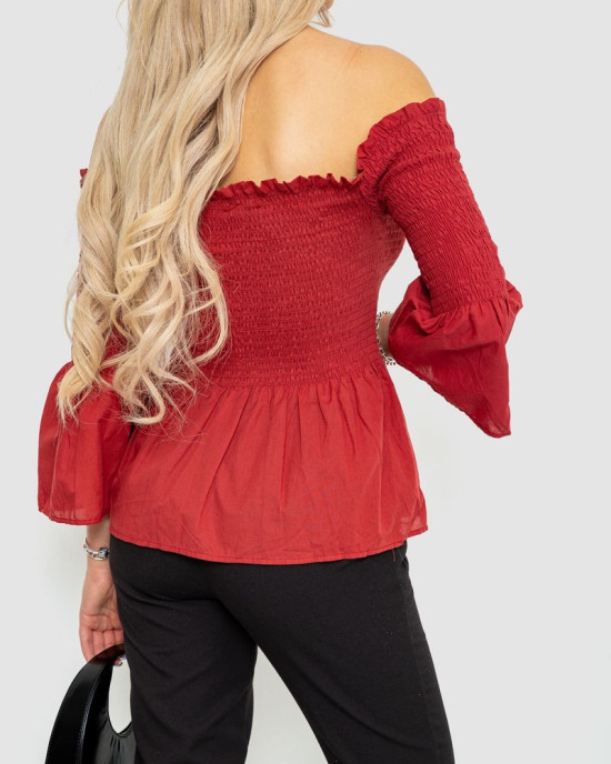 Блуза однотонна 244R254-1