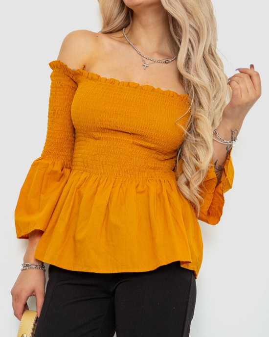 Блуза однотонна 244R254-1