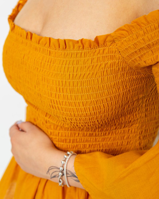 Блуза однотонна 244R254-1