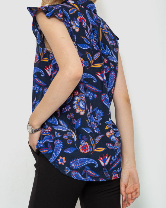 Блуза з квітковим принтом 244R194