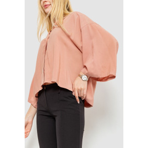 Блуза класична однотонна 102R332-3