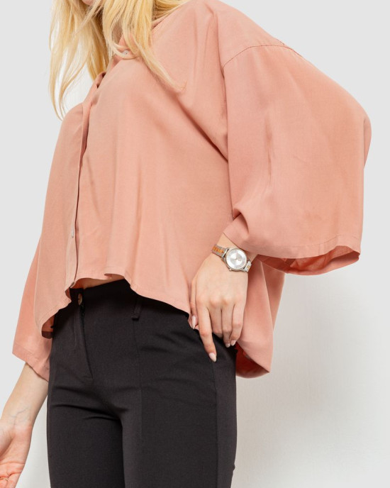 Блуза класична однотонна 102R332-3