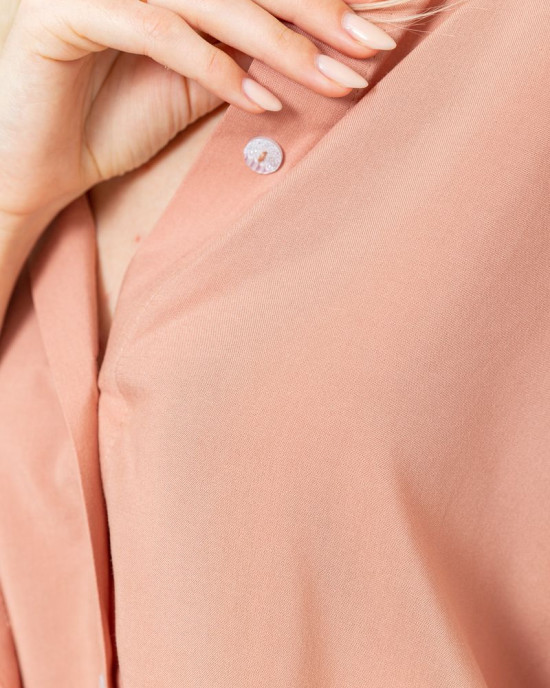 Блуза класична однотонна 102R332-3